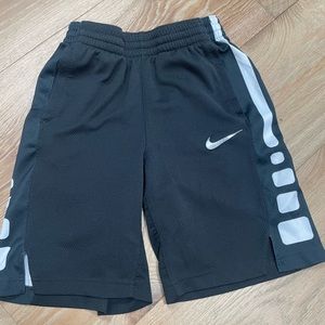 Nike Kids Black and Gray Shorts